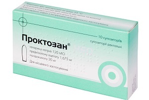 Свечи Проктозан от геморроя и правила их применения