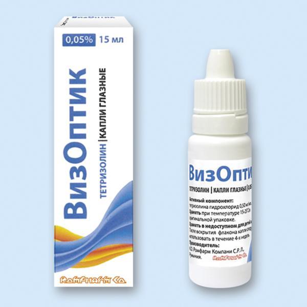 Визоптик - 8 отзывов, цена от 109 руб., инструкция по применению