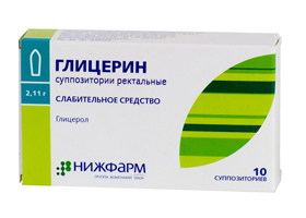 Через сколько действуют глицериновые свечи при запоре у взрослого