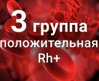 Группа крови 3 положительная: характеристика