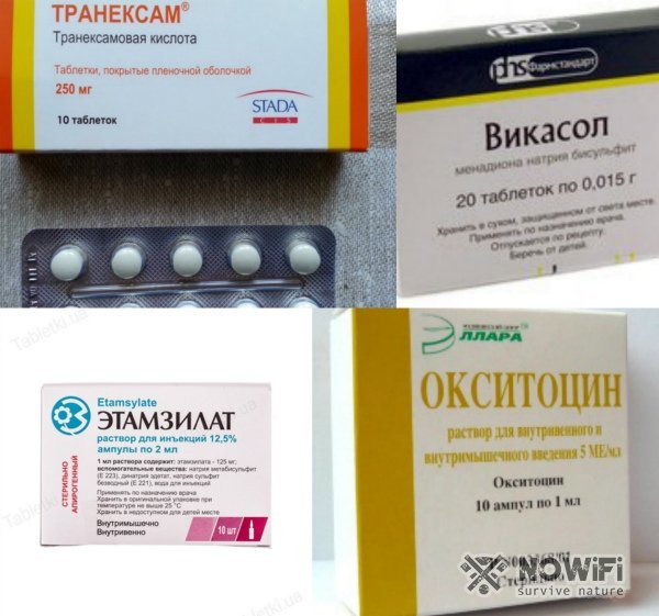 Кровоостанавливающие препараты