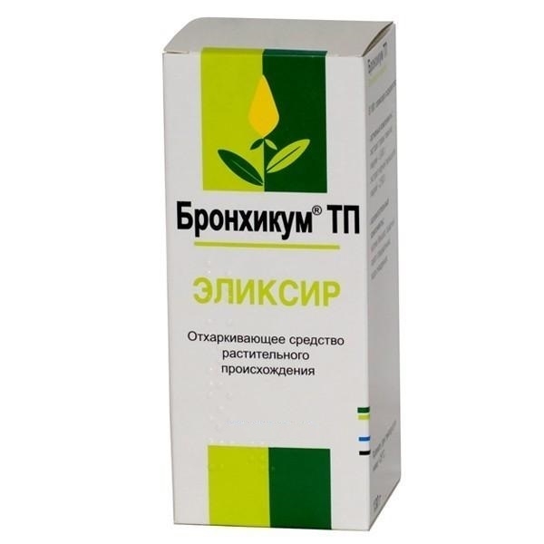 Эликсир Бронхикум ТП: инструкция по применению 130 г