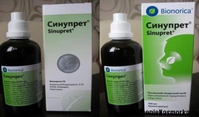 Капли Синупрет: инструкция по применению для детей и особые указания
