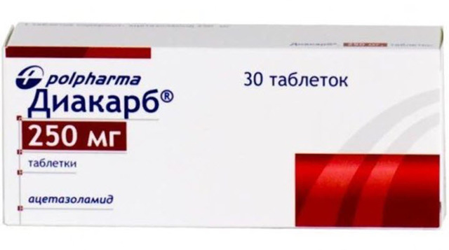 Диакарб для детей: инструкция по применению, схема приема с Аспаркамом