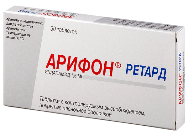Арифон ретард: отзывы людей принимавших препарат, инструкция по применению