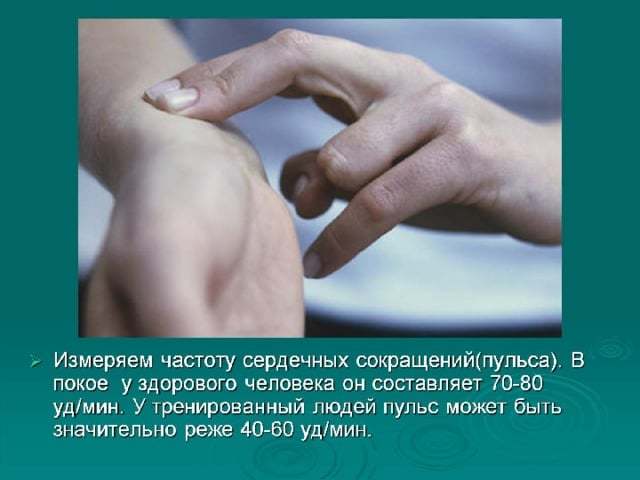 Какая норма пульса в состоянии покоя