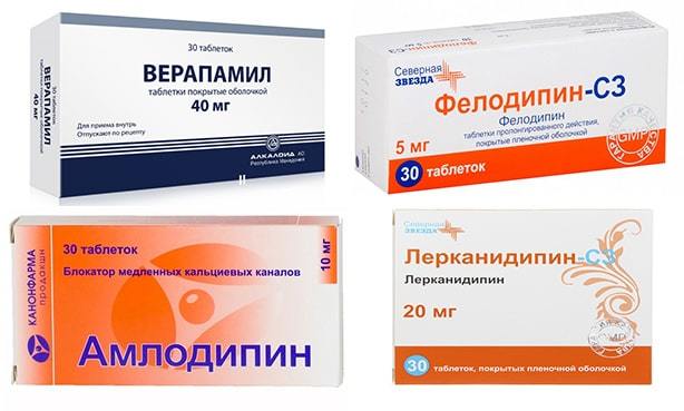 Блокаторы кальциевых каналов
