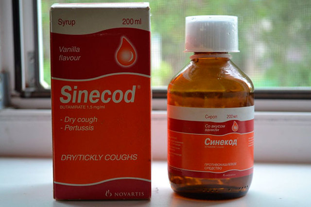 Синекод для детей: инструкция по применению, цена, отзывы, аналоги. Сироп и капли Синекод от кашля