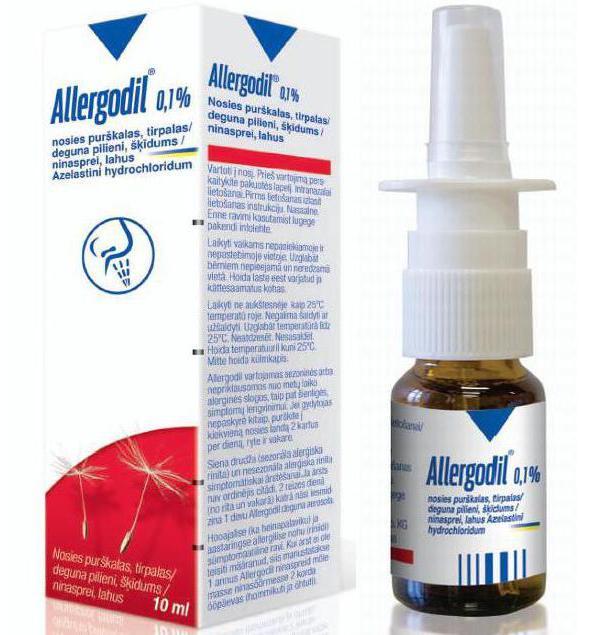 Аллергодил цена в Томске от 429 руб., купить Аллергодил, отзывы и инструкция по применению