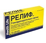 Свечи от геморроя релиф: 3 вида препарата, инструкция и стоимость