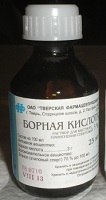 Борная кислота - инструкция по применению, описание, отзывы пациентов и врачей, аналоги