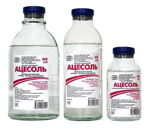 Ацесоль - инструкция по применению, описание, отзывы пациентов и врачей, аналоги