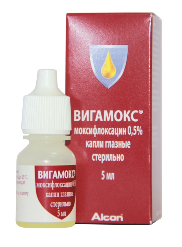 Вигамокс глазные капли - инструкция, цена, отзывы и аналоги