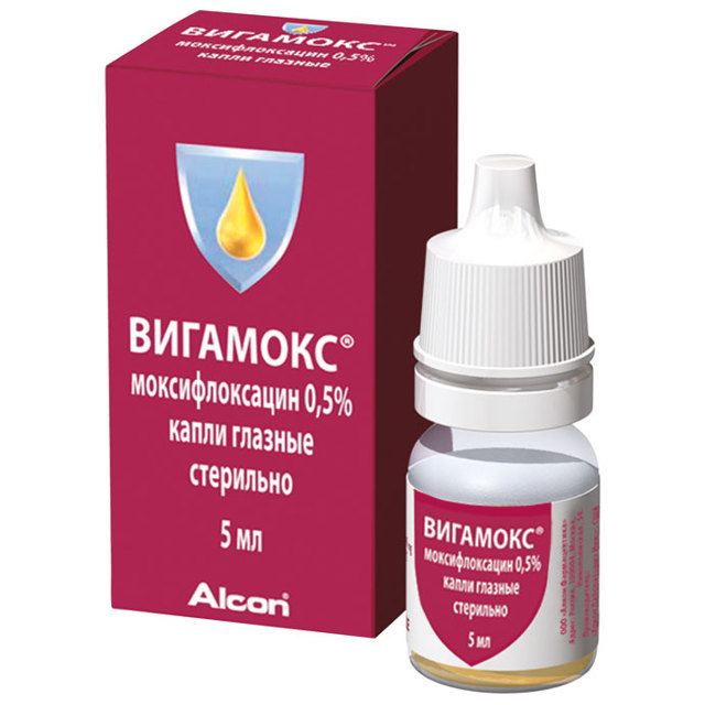 Вигамокс глазные капли - инструкция, цена, отзывы и аналоги