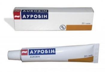 Ауробин мазь - инструкция по применению, цена, аналоги
