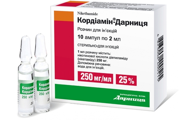 От чего помогает Кордиамин. Инструкция по применению