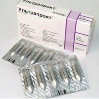 Ультрапрокт, свечи ректальные, 10 шт.