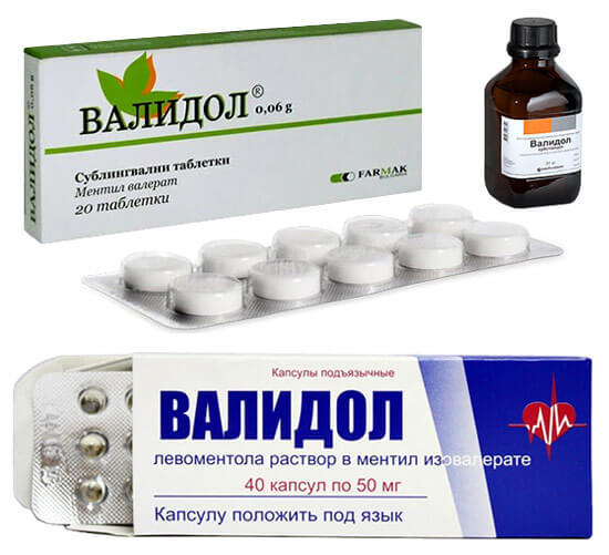 Валидол — инструкция, применение, действие