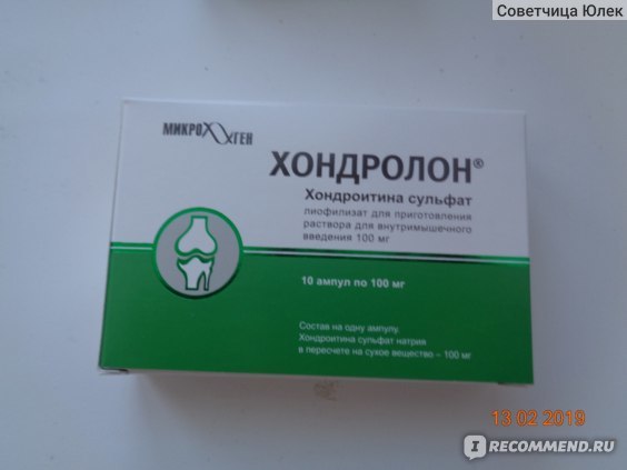 Хондролон цена в Томске от 830 руб., купить Хондролон, отзывы и инструкция по применению