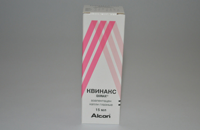Квинакс глазные капли: инструкция по применению, для глаз