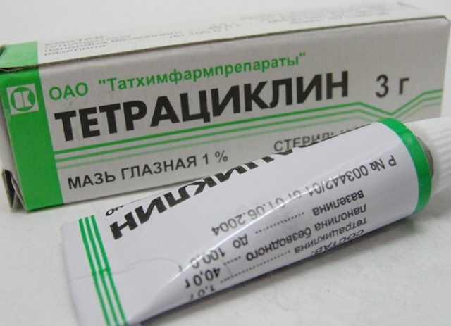 Глазная тетрациклиновая мазь - инструкция по применению