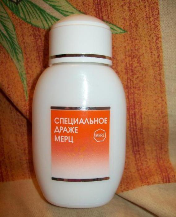 Специальное драже Мерц − инструкция по применению, состав, отзывы, цена