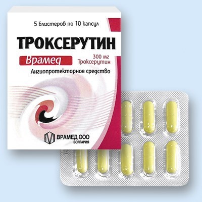 Совместимость лекарств «Троксерутин» и «Аскорутин»