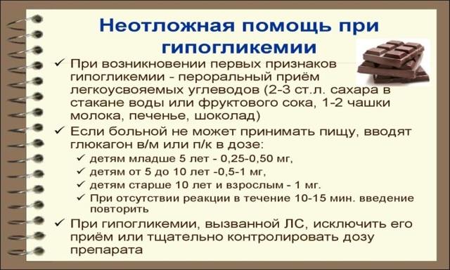 Первая неотложная помощь при гипогликемической коме у детей и взрослых алгоритм