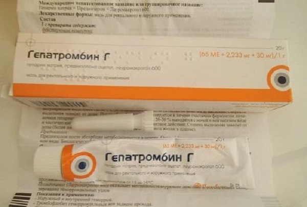 Мазь Гепатромбин от геморроя: 8 показаний к применению препарата