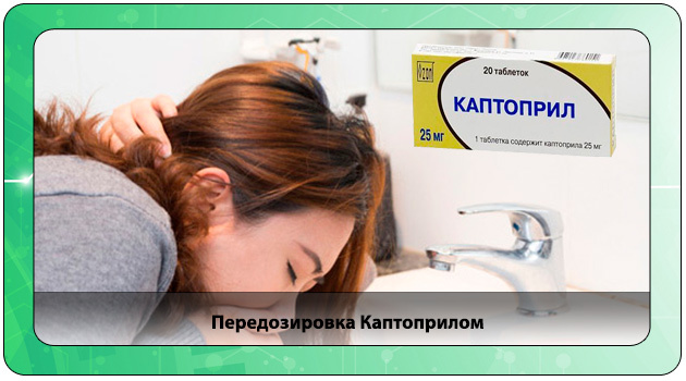 Каптоприл смертельная доза