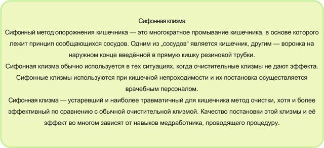 Виды клизм: различия, постановка, предосторожности