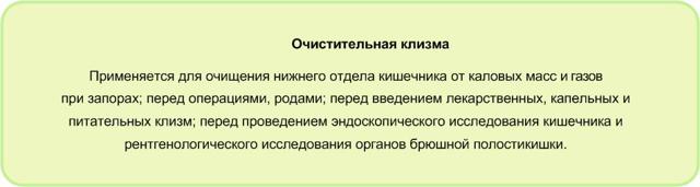 Виды клизм: различия, постановка, предосторожности