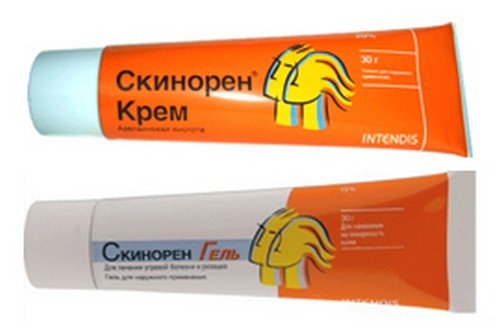 Скинорен гель - официальная инструкция по применению, аналоги