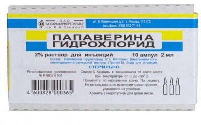 От чего помогает Папаверин