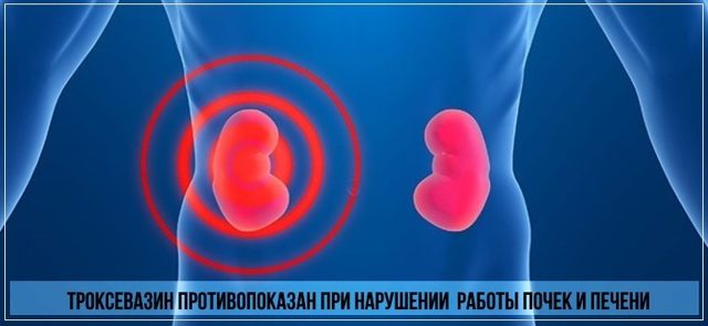 Троксевазин при геморрое: инструкция по применению