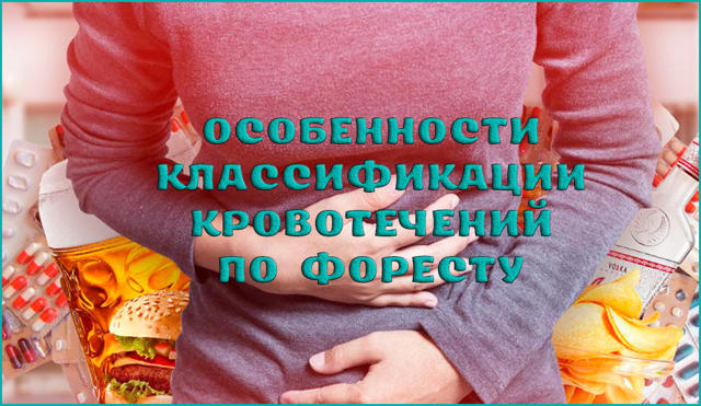 Классификация желудочно-кишечных кровотечений Форрест — Superfb
