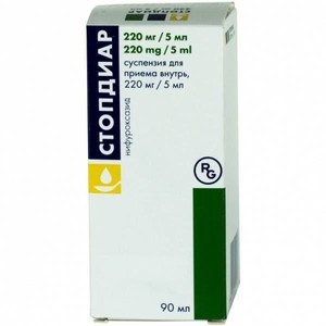 Стопдиар - суспензия для детей: инструкция по применению