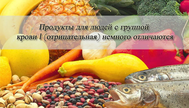 Диета по группе крови 1 отрицательная: отзывы
