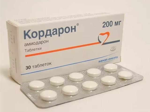 Кордарон – инструкция по применению, дозы, показания
