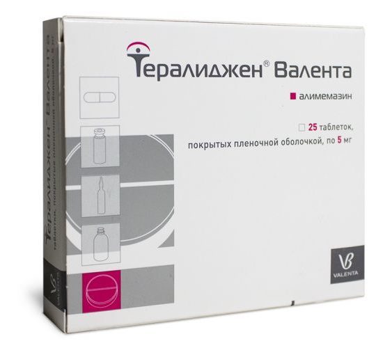 Тералиджен − инструкция по применению, отзывы, аналоги, цена, таблетки
