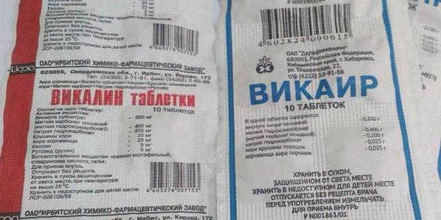 Викаир – инструкция по применению, показания, аналоги