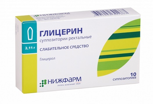 Глицериновые свечи от запора - свойства, применение