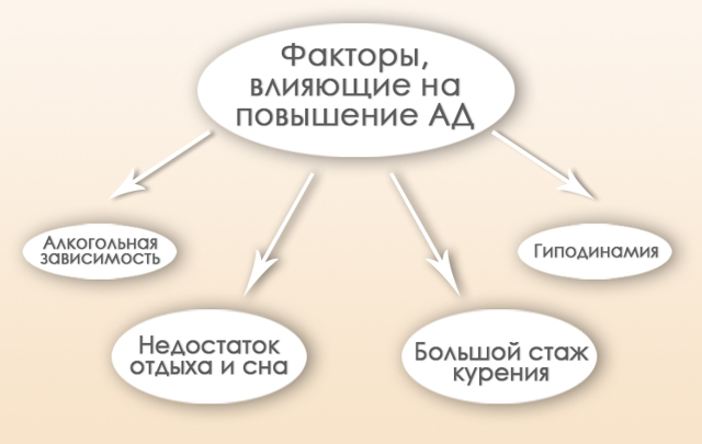 Этиология гипертонической болезни: причины