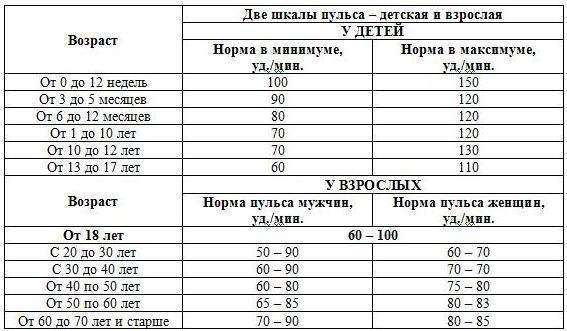 Характеристика пульса: основные показатели нормы