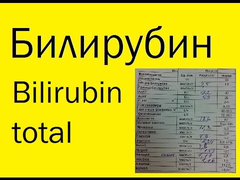 Что такое Билирубин?