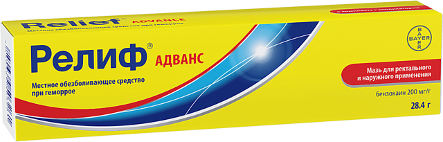 Свечи Релиф для лечения геморроя