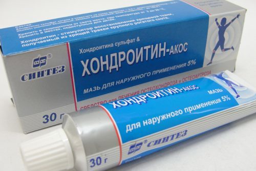 Инструкция по применению мази Хондроитин - показания