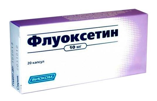 Флуоксетин - инструкция по применению, побочные действия