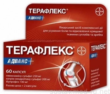 Терафлекс Адванс: состав, противопоказания, инструкция