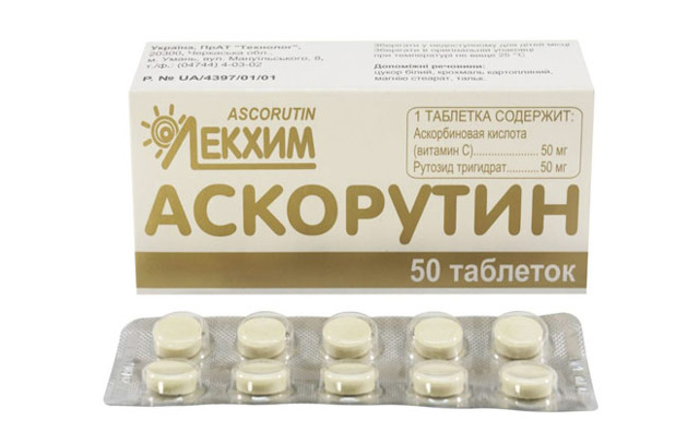 Как принимать Аскорутин для укрепления стенок сосудов: отзывы при профилактике купероза